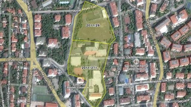 Arazisi KİPTAŞ'a satılan Etiler Polis Meslek Yüksekokulu'nda yıkım başladı