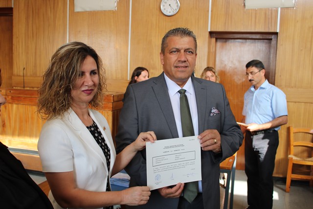 Arter Mazbatasını aldı