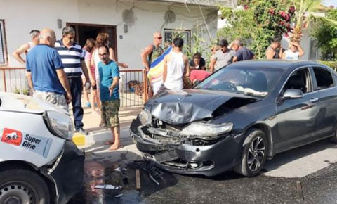 Geçen hafta 81 trafik kazası meydana geldi