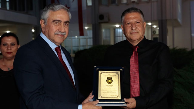 Polis örgütünün 54. kuruluş yıldönümü resepsiyonla kutlandı