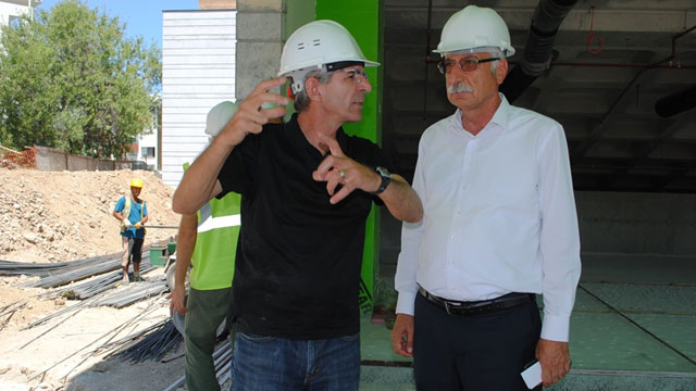 Girne Belediyesi yeni hizmet binası projesinin yüzde 80’i tamamlandı