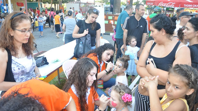 Güzelyurt Portakal Festivali kapsamında Çocuk Şenliği düzenlendi