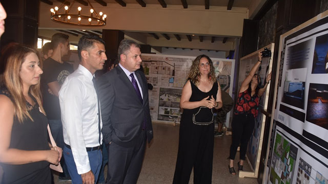 Alsancak’ta butik otel temalı iç mimari proje sergisi açıldı