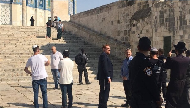 Netanyahu'nun meclis'teki milletvekillerinin Mescid-i Aksa'ya girmelerine izin vermesi kınandı