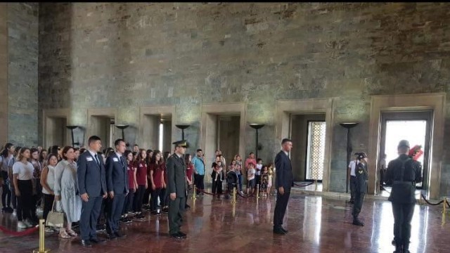 Karadeniz Kültür Derneği Gençlik Kolları, "Türk Başkentleri Gezisi" düzenledi.