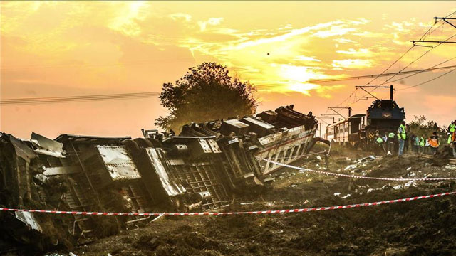 Türkiye’de tren kazasında 24 kişi hayatını kaybetti