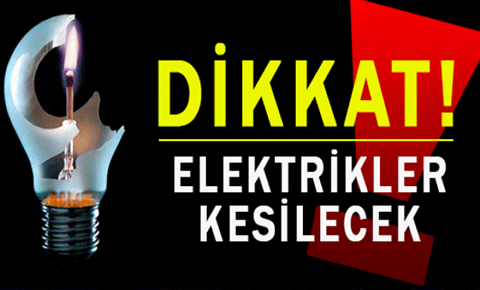 Kalkanlı’da yarın elektrik kesintisi olacak