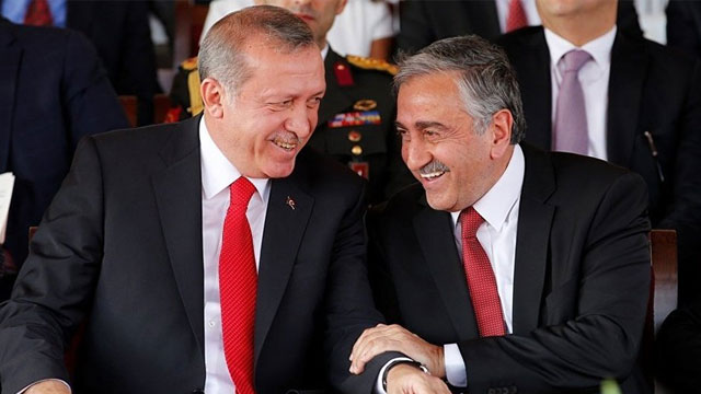 Erdoğan-Akıncı görüşmesi