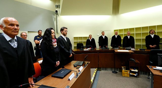 NSU davasında karar çıktı: Baş sanık Zschaepe'ye ömür boyu hapis
