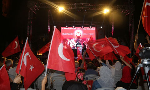 KKTC'de 15 Temmuz şehitleri anıldı