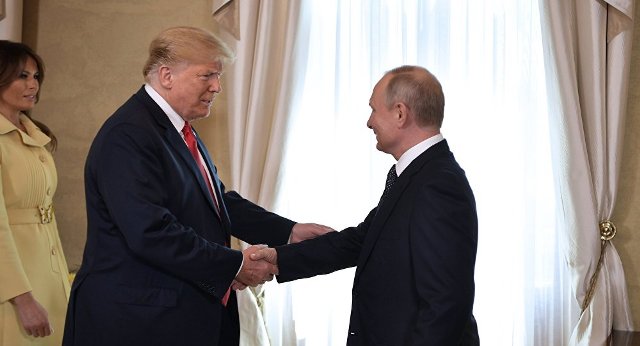 Putin'le Helsinki'deki bire bir görüşmesi sona eren Trump: İyi bir başlangıçtı