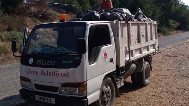 Piknik alanı değil çöplük