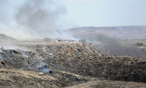 Alayköy’deki yangında 400 dönüm yandı