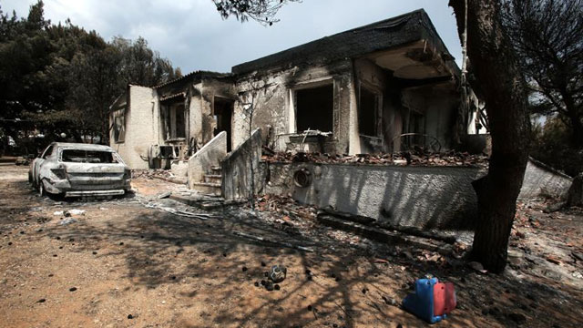 Yunanistan'daki yangında ölü sayısı 91'e yükseldi