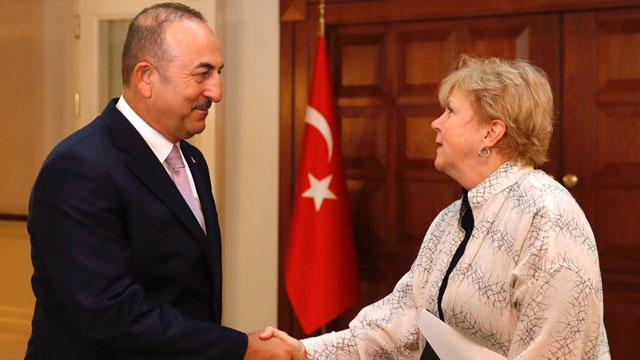 Lute-Çavuşoğlu görüşmesi Rum basınında