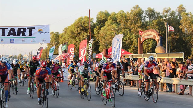 “Long Beach Altın Çark Criterium Yarışı” yapıldı