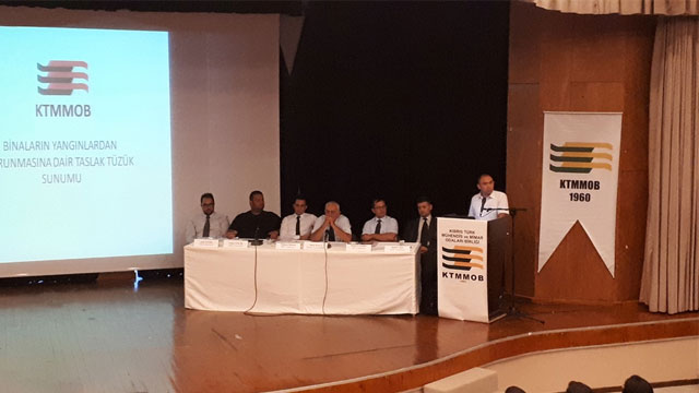 Binaların Yangından Korunması Tüzüğü tartışıldı
