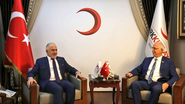 Kuzey Kıbrıs Türk Kızılayı, Türk Kızılayı ile işbirliğini görüştü