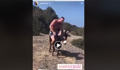 Videolu: Eşeğe EZİYET!