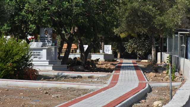 Zeytinlik Mezarlığı’nda Altyapı Çevre ve Peyzaj Düzenleme Projesi çalışması başlatıldı