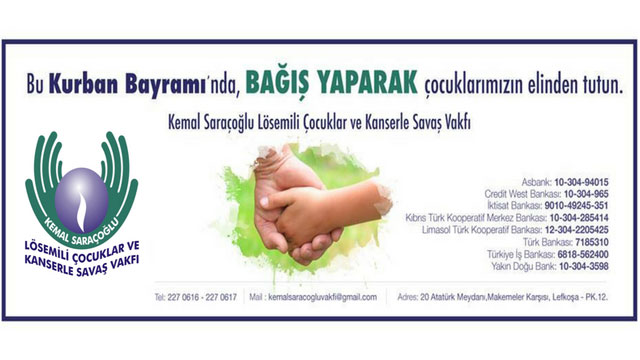 Kemal Saraçoğlu Vakfı bağış kabul edecek