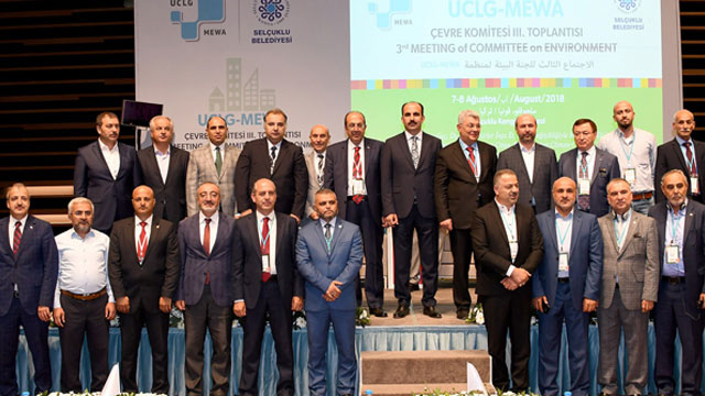 Güzelyurt Belediyesi UCLG-MEWA çevre komite toplantısına katıldı