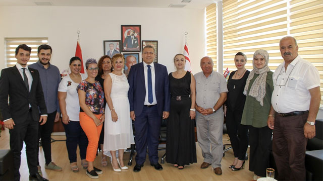 Toplumsal Gelişim Hareketi Gazimağusa Belediye Başkanı Arter’i ziyaret etti