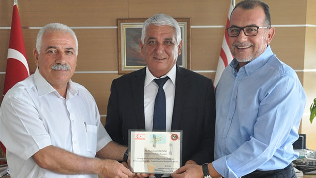 Özçınar Antrenörler Birliğini kabul etti