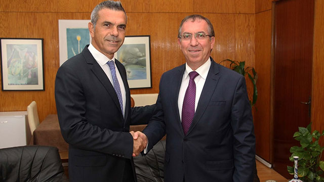 Meclis Başkanı Uluçay, Ankara Büyükelçisi Köprülü’yü kabul etti