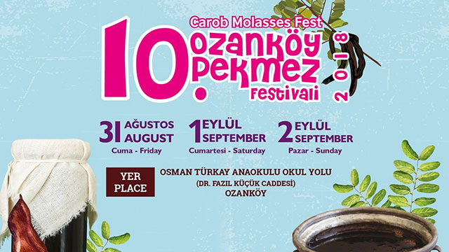 Pekmez Festivali Cuma günü başlıyor