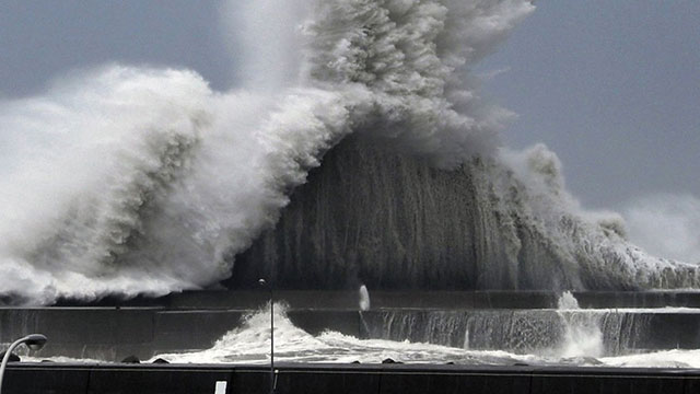 Japonya’da son 25 yılın en şiddetli tayfunu