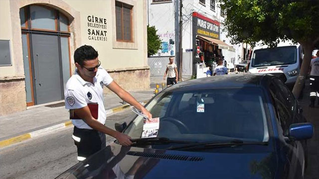 Kaldırım işgaline son