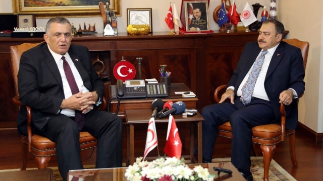 Çavuşoğlu, Ankara’da Eroğlu ile görüştü... “Tünel projesi ile sulama hatları eş zamanlı bitirilecek”