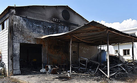 Mağusa’da kundaklama