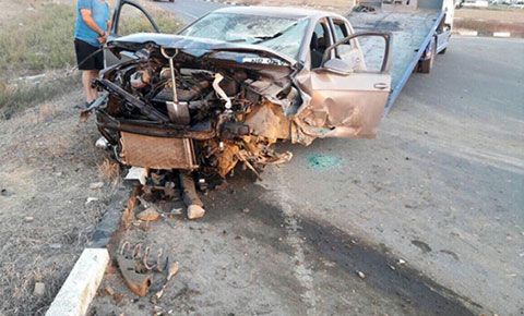 Canına zarar gelmedi