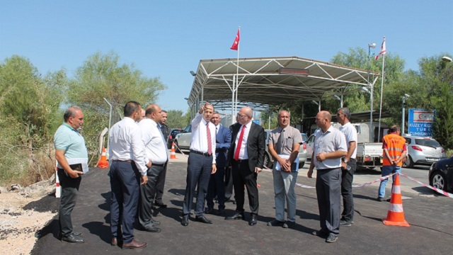 Metehan Sınır Kapısı’nda 3. şerit hizmete girdi