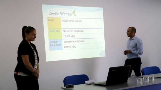 Karpazlı zeytin üreticileri “Taşdeğirmen”de birleşti