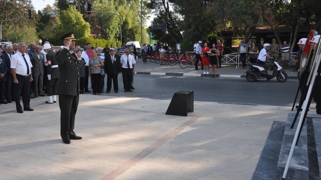 19 Eylül Gaziler Günü…Boğaz Şehitliği'nde anma töreni düzenlendi