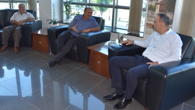 Harmancı Tufad Heyetini kabul etti