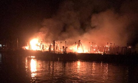 Cratos’ta büyük yangın