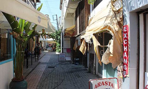 Arasta’yı mesken tuttular