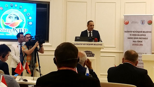 Harmancı, Gaziantep Uluslararası Gastronomi Festivali’ne katıldı