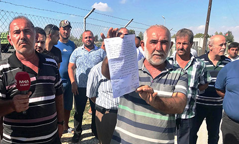 Mahalleli ayaklandı