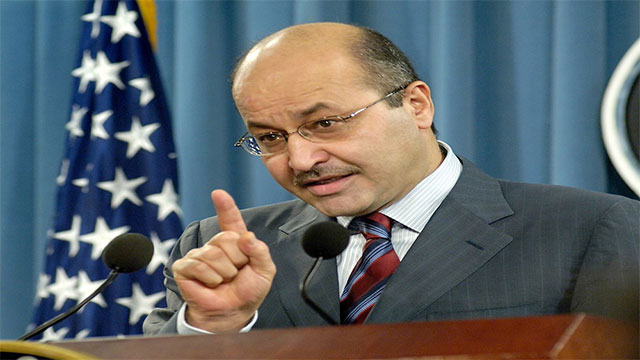 Irak'ın yeni Cumhurbaşkanı Berham Salih oldu