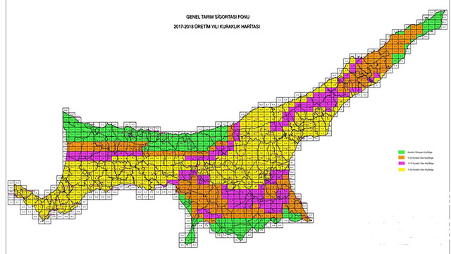 Kuraklık Haritası açıklandı...
