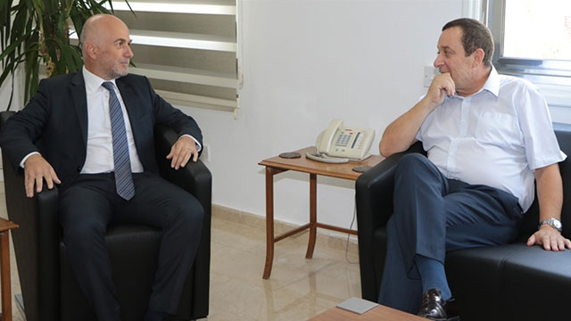 Denktaş, TAK Müdürü Gürdallı’yı kabul etti