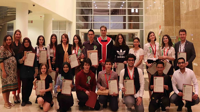 ODTÜ Kıbrıs’ın düzenlediği "Yılın Yeşil Beyni Yarışması"nın ödülleri verildi