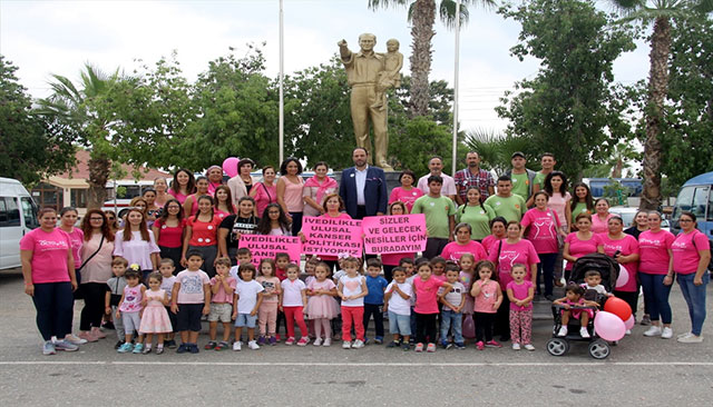 İskele’de Pembe Balon etkinliği…