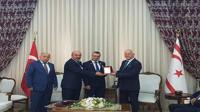 Töre Ankara Muharip Gaziler ve Şehit Aileleri Vakfı’nı kabul etti