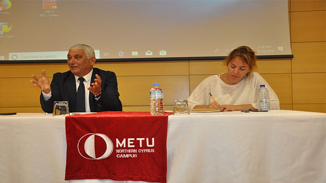 Özçınar, ODTÜ öğrencilerine Güzelyurt’un imar planını anlattı